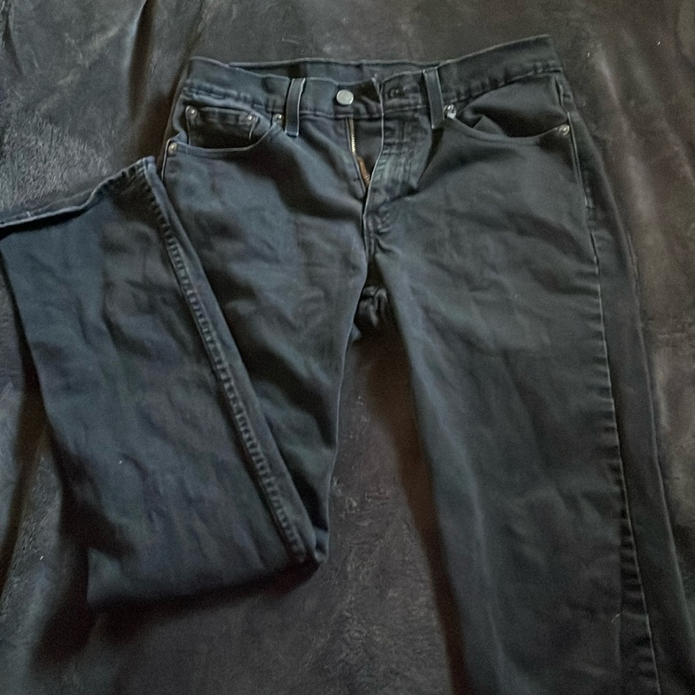 Levi’s 514 Black Jeans